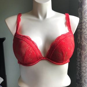 Cacique Push Up Plunge Bra